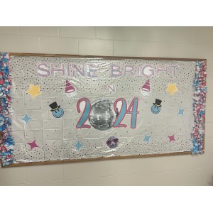 Shine Bright in 2024 Bulletin Board
